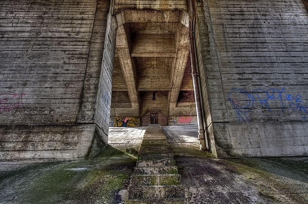 Bern schweiz switzerland urban exploration urbanexploration urban lorraineviadukt eisenbahnbr&uuml;cke hdr hdri